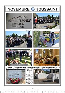 PAGE 7 NOVEMBRE ET TOUSSAINT 2015